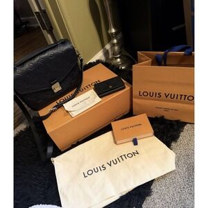 ⭐️Louis Vuitton Pochette Métis (Monogram Empreinte) With Matching Card Holder